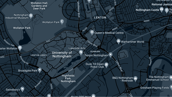 Jubilee Campus Map